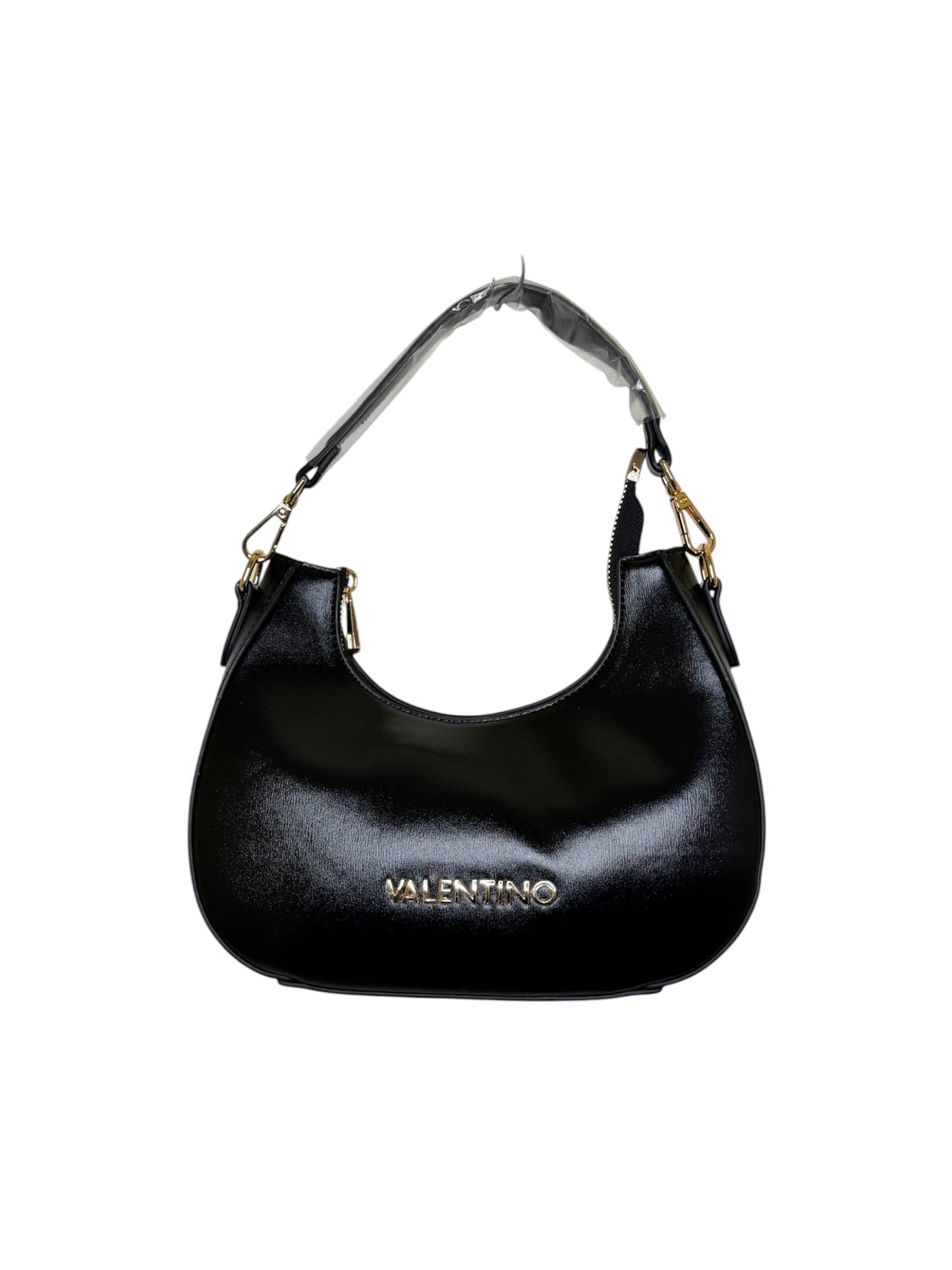 Damen Umhängetasche trendig & elegant in der Farbe Schwarz