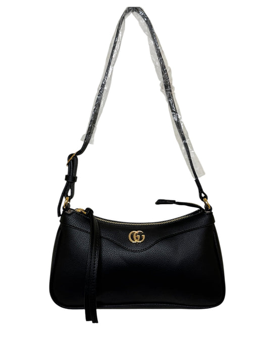 Damen Handtasche trendig & elegant in der Farbe Schwarz