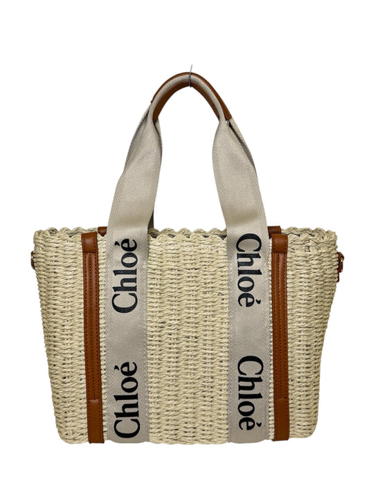 Damen Handtasche trendig & elegant in der Farbe Bast/Braun