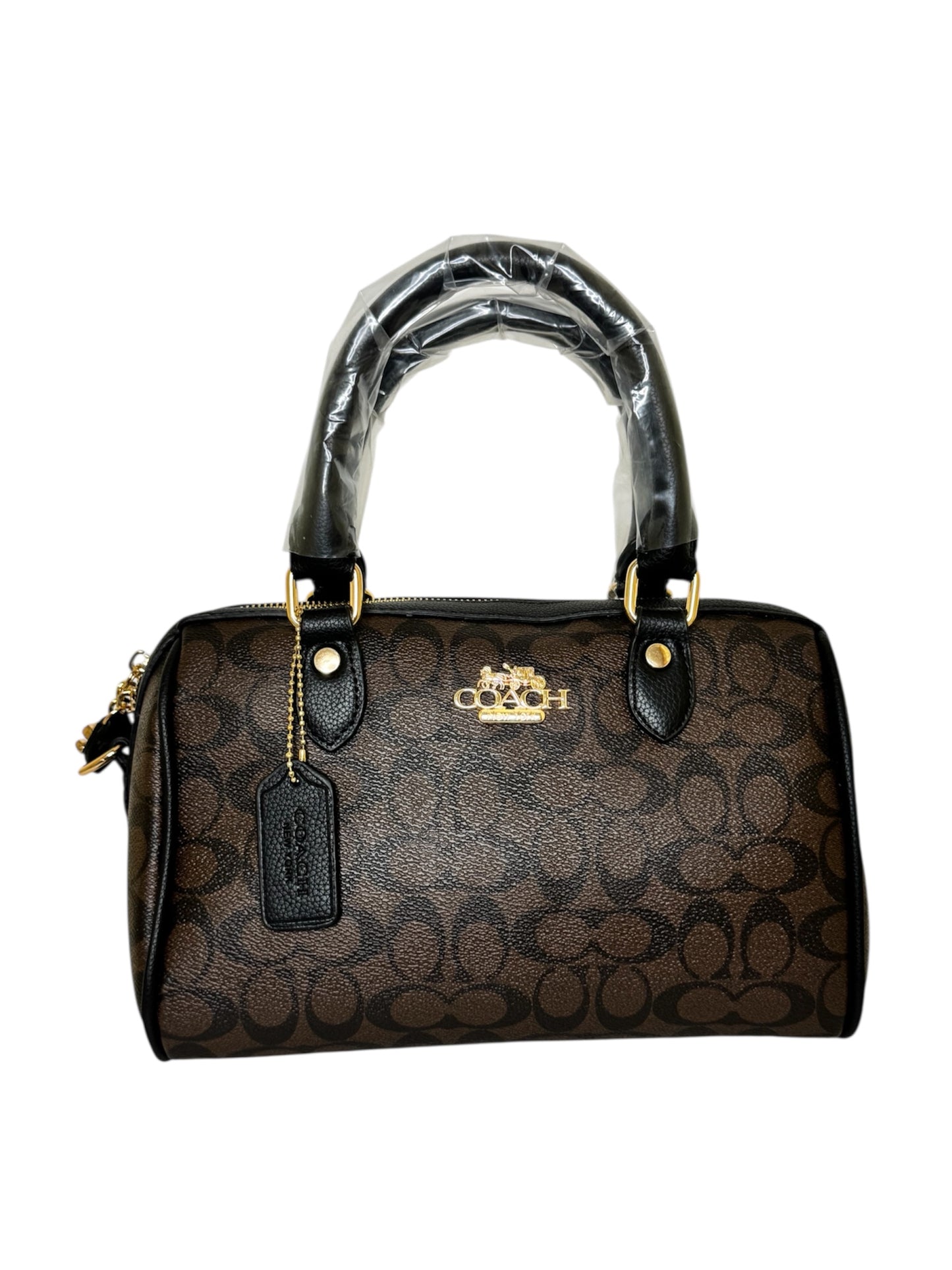 Damen Handtasche trendig & elegant in der Farbe Braun