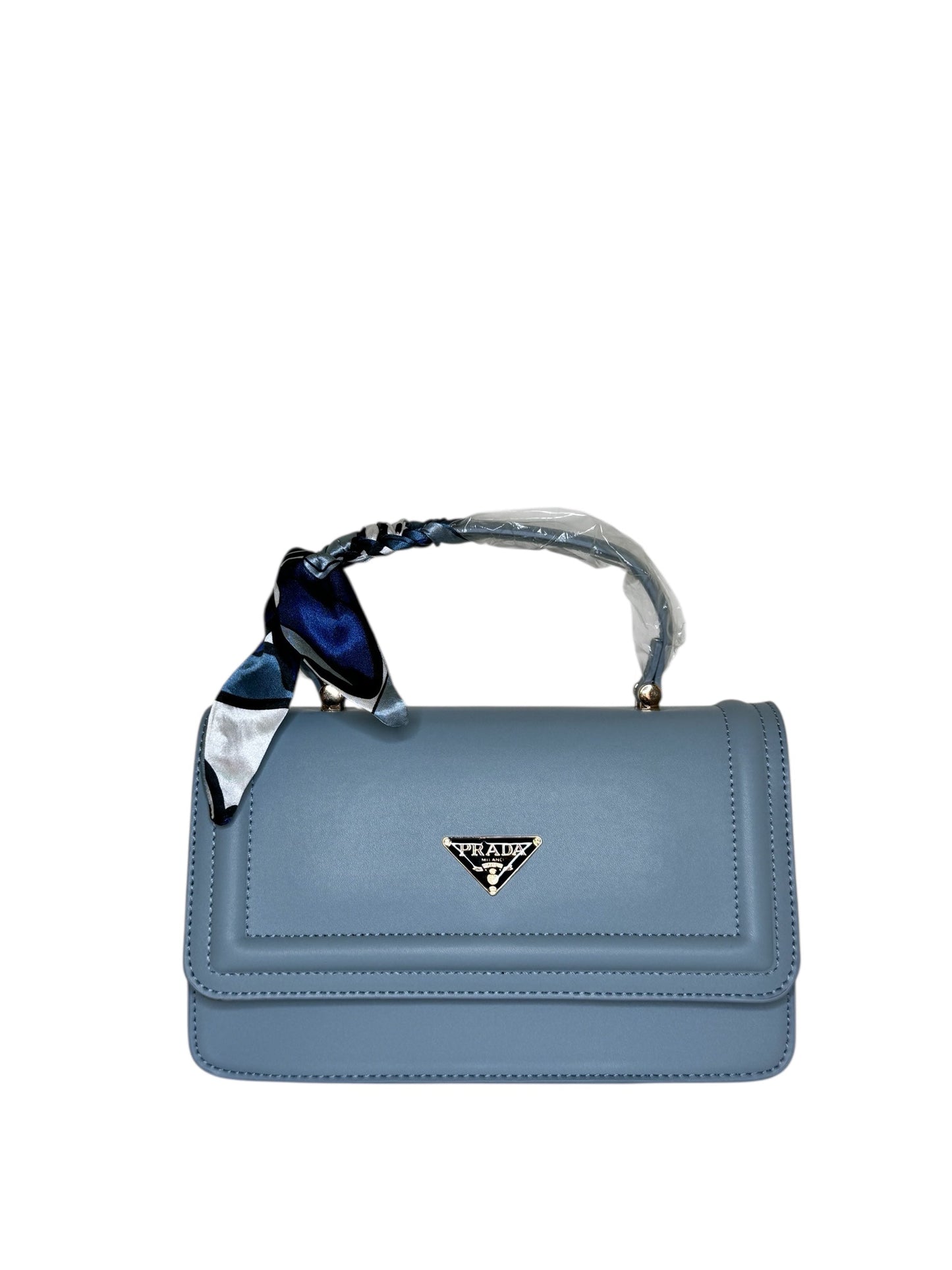 Damen Umhängetasche trendig & elegant in der Farbe Blau