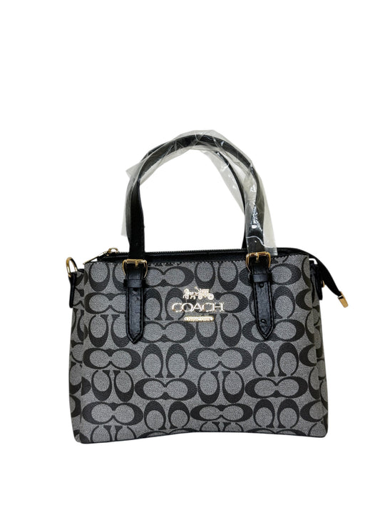 Damen Handtasche trendig & elegant in der Farbe Schwarz/Grau