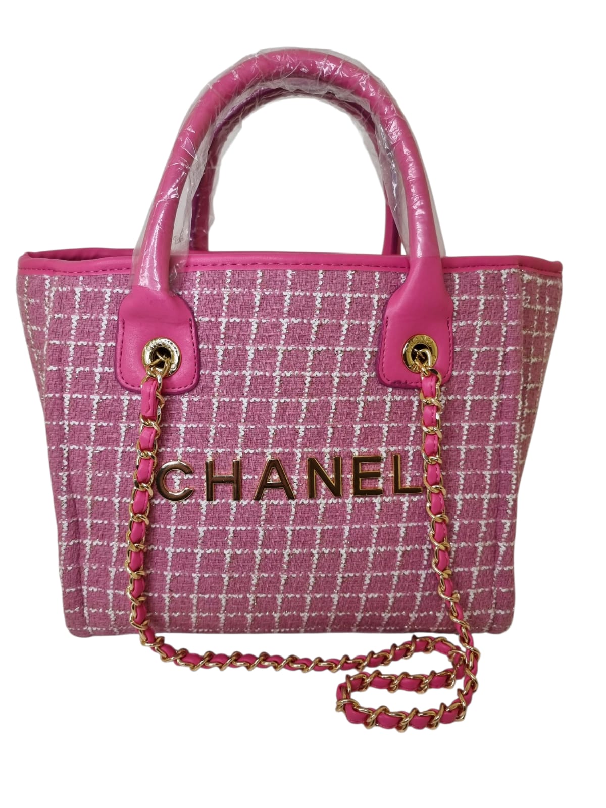 Damen Handtasche trendig & elegant in der Farbe Rosa
