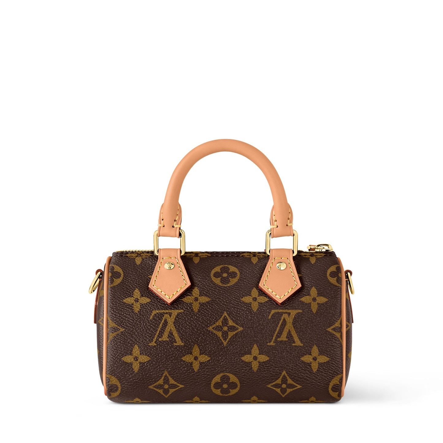 Damen Handtasche trendig & elegant in der Farbe Braun 16cm