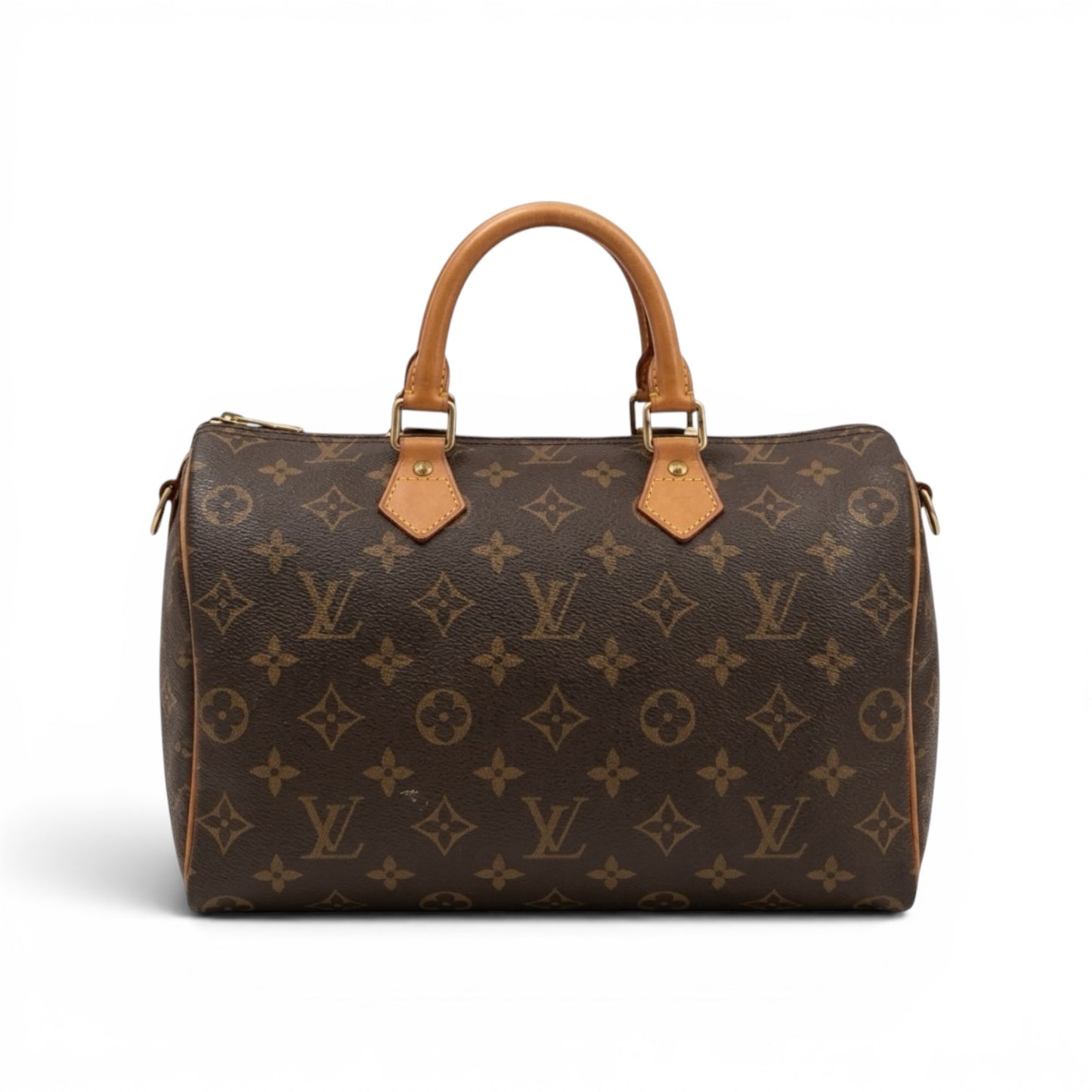 Damen Handtasche trendig & elegant in der Farbe Braun/Kastanienbraun 30cm