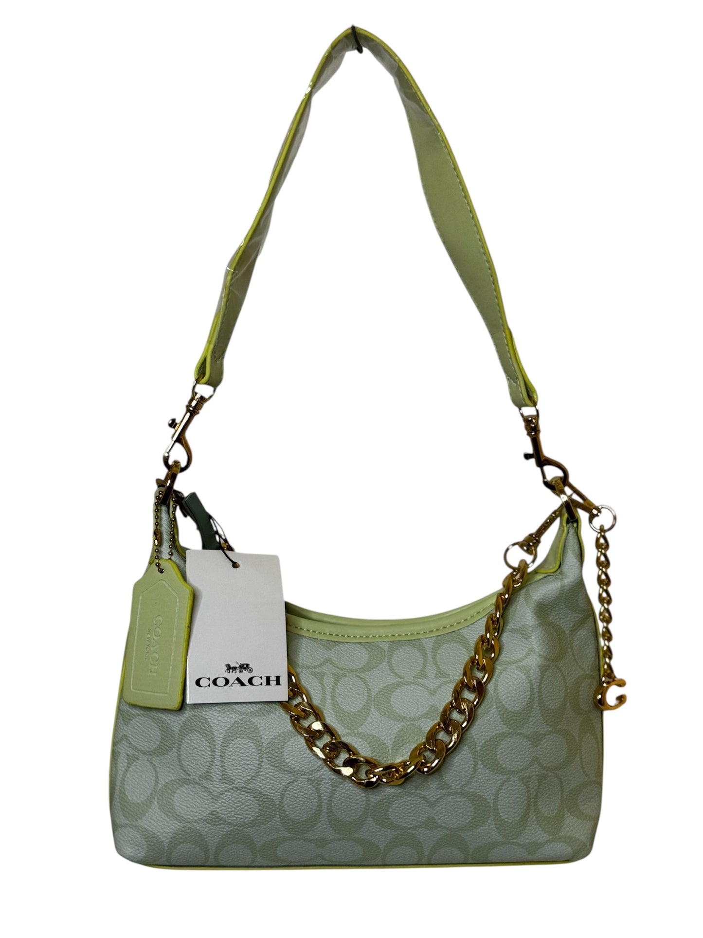 Damen Handtasche trendig & elegant in der Farbe Grün