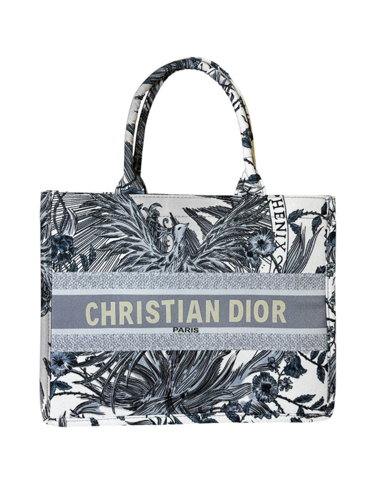 Damen Handtasche trendig & elegant in der Farbe Weiß/Farbenmix