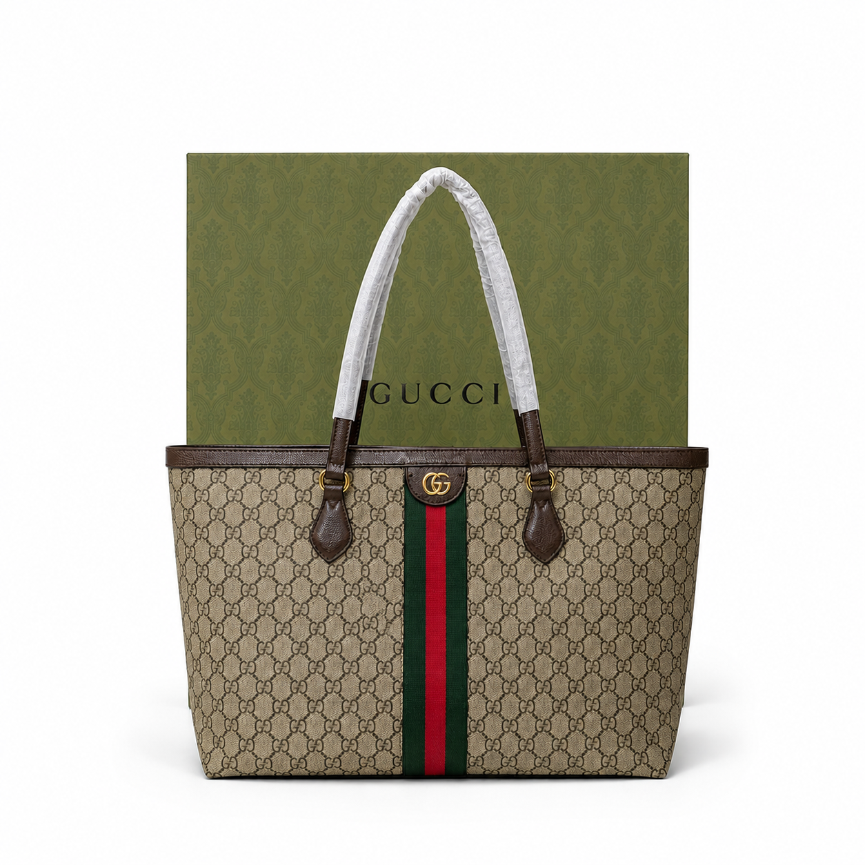 Damen Handtasche trendig & elegant in der Farbe Braun