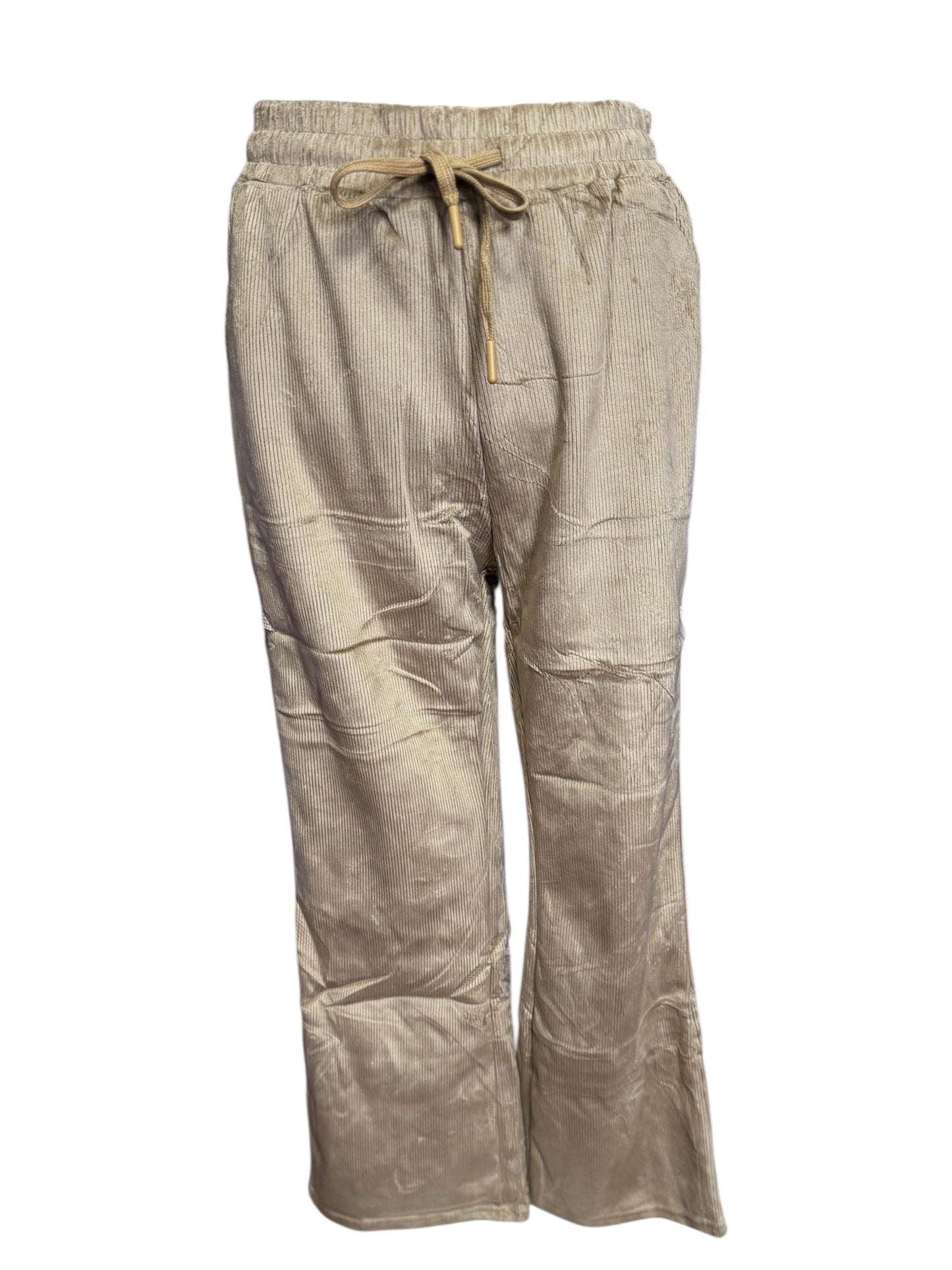 Weiche Lounge-Hose in Beige – Komfort trifft zeitlosen Chic