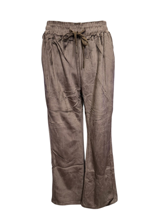 Weiche Lounge-Hose in Taupe – Komfort trifft modernen Trend