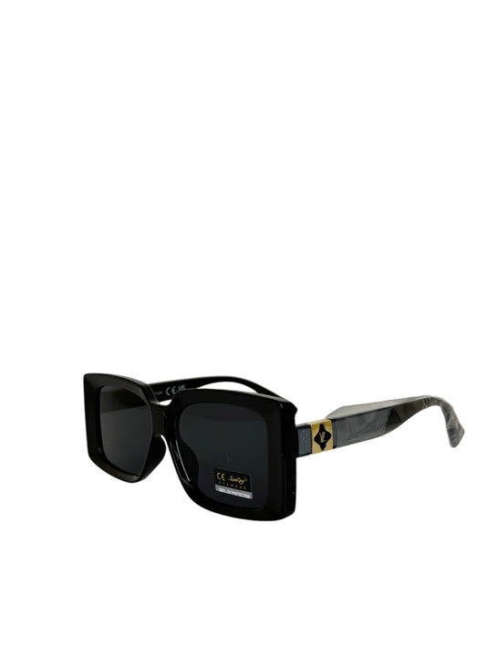 Damen Sonnenbrille trendig & elegant in der Farbe Grau