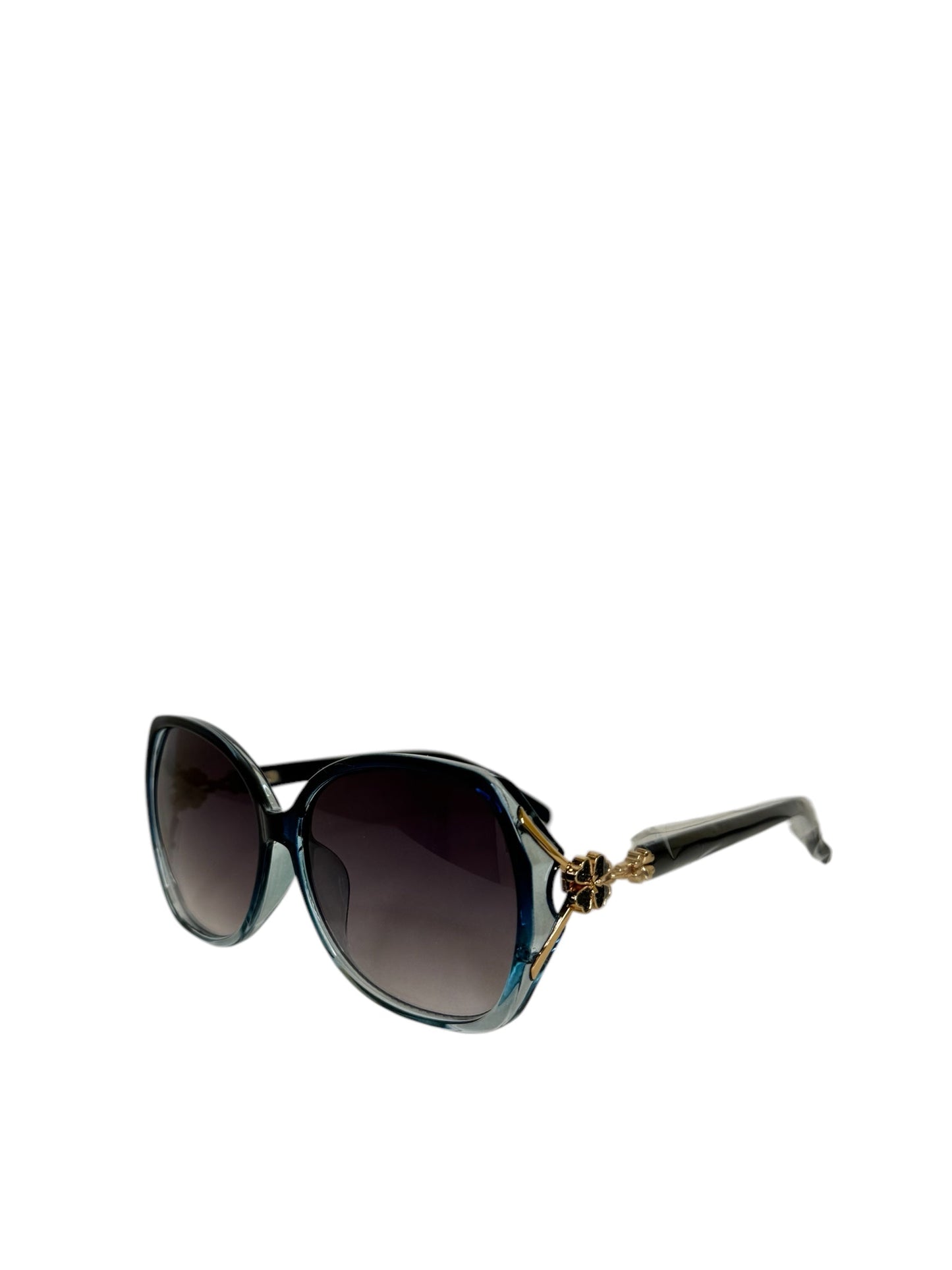 Damen Sonnenbrille trendig & elegant in der Farbe Blau
