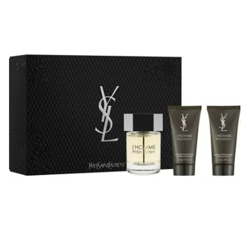 Yves Saint Laurent YSL L’Homme Eau de Toilette Herren Geschenkset (3-teilig)