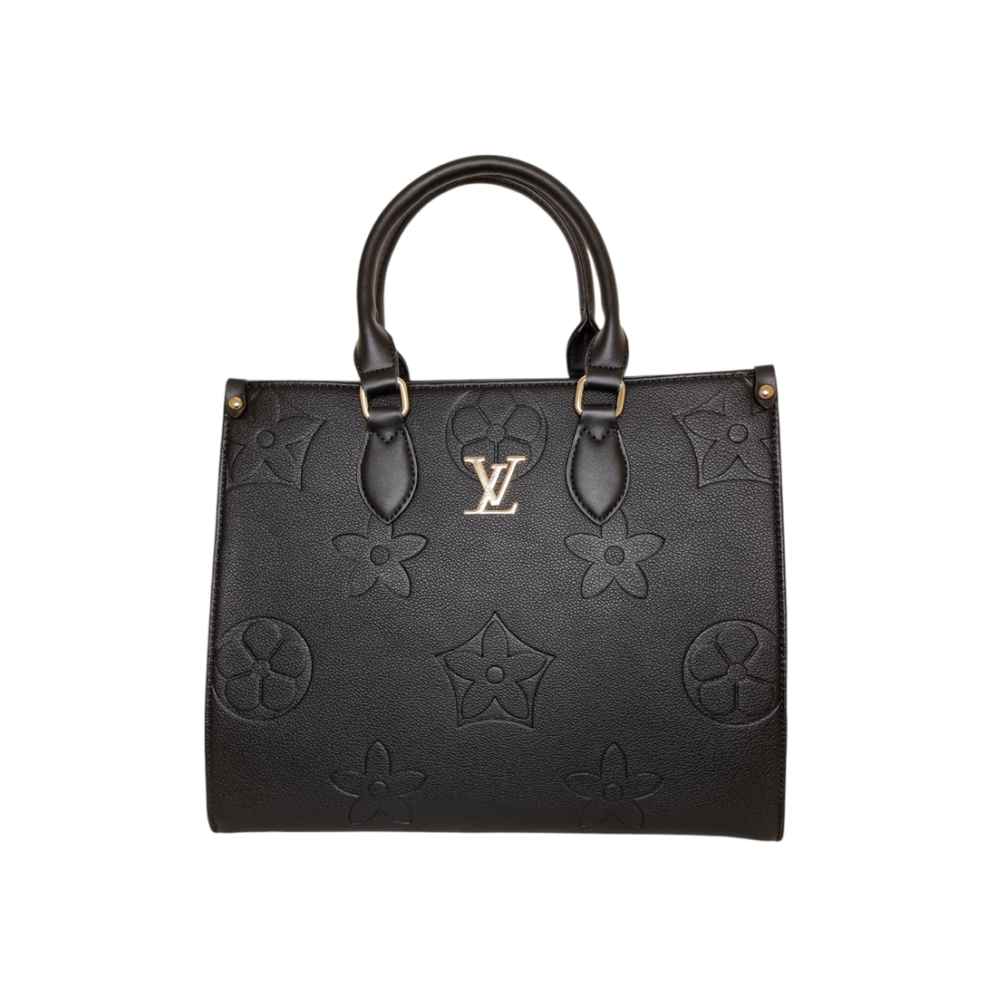 Damen Handtasche trendig & elegant in der Farbe Schwarz